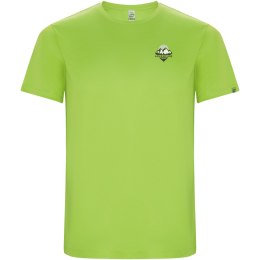 Imola sportowa koszulka dziecięca z krótkim rękawem lime / green lime