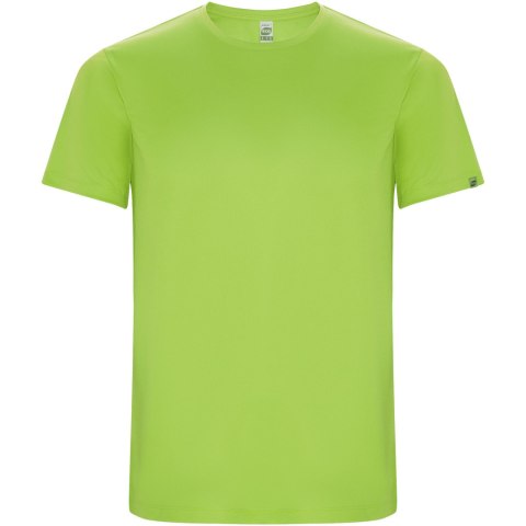 Imola sportowa koszulka dziecięca z krótkim rękawem lime / green lime Imola sportowa koszulka dziecięca z krótkim rękawem lime / green lime