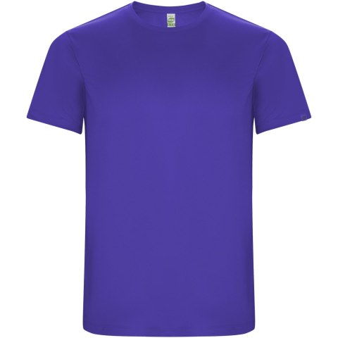 Imola sportowa koszulka dziecięca z krótkim rękawem mauve