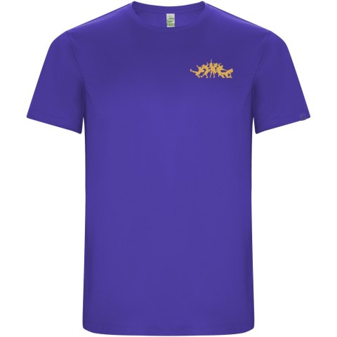 Imola sportowa koszulka dziecięca z krótkim rękawem mauve Imola sportowa koszulka dziecięca z krótkim rękawem mauve