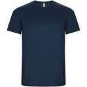 Imola sportowa koszulka dziecięca z krótkim rękawem navy blue