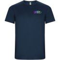 Imola sportowa koszulka dziecięca z krótkim rękawem navy blue