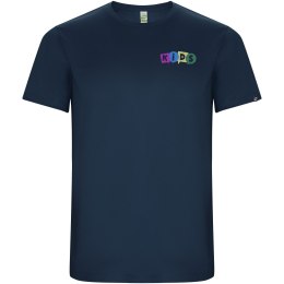 Imola sportowa koszulka dziecięca z krótkim rękawem navy blue