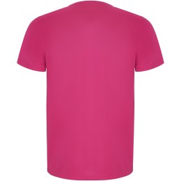 Imola sportowa koszulka dziecięca z krótkim rękawem pink fluor