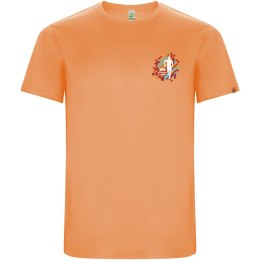 Imola sportowa koszulka męska z krótkim rękawem fluor orange