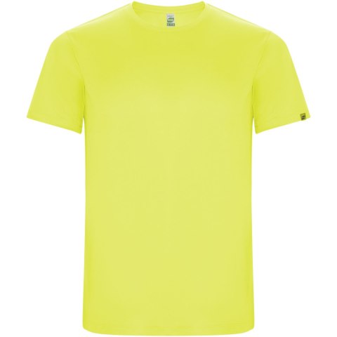 Imola sportowa koszulka męska z krótkim rękawem fluor yellow Imola sportowa koszulka męska z krótkim rękawem fluor yellow