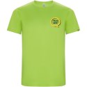 Imola sportowa koszulka męska z krótkim rękawem lime / green lime Imola sportowa koszulka męska z krótkim rękawem lime / green lime