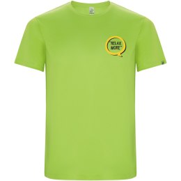 Imola sportowa koszulka męska z krótkim rękawem lime / green lime