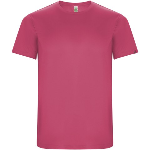 Imola sportowa koszulka męska z krótkim rękawem pink fluor