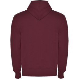 Montblanc bluza unisex z kapturem z suwakiem na całej długości garnet (R64212P1)