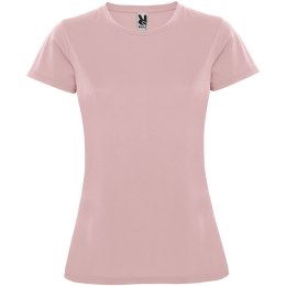 Montecarlo sportowa koszulka damska z krótkim rękawem jasnoróżowy (R04234O2)