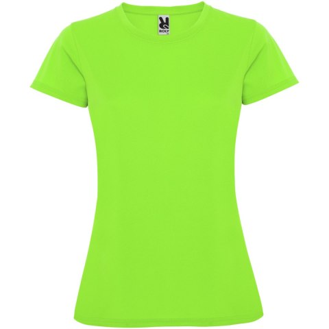 Montecarlo sportowa koszulka damska z krótkim rękawem lime / green lime Montecarlo sportowa koszulka damska z krótkim rękawem lime / green lime