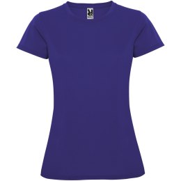 Montecarlo sportowa koszulka damska z krótkim rękawem mauve (R04233E4)