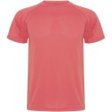 Montecarlo sportowa koszulka dziecięca z krótkim rękawem fluor coral Montecarlo sportowa koszulka dziecięca z krótkim rękawem fluor coral