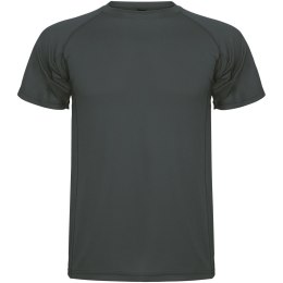 Montecarlo sportowa koszulka męska z krótkim rękawem dark lead (R04254B1)