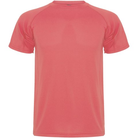 Montecarlo sportowa koszulka męska z krótkim rękawem fluor coral Montecarlo sportowa koszulka męska z krótkim rękawem fluor coral