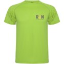 Montecarlo sportowa koszulka męska z krótkim rękawem lime / green lime (R04252X4)