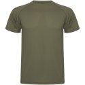 Montecarlo sportowa koszulka męska z krótkim rękawem militar green (R04255M1)