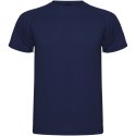 Montecarlo sportowa koszulka męska z krótkim rękawem navy blue (R04251R1)