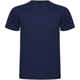 Montecarlo sportowa koszulka męska z krótkim rękawem navy blue (R04251R1)