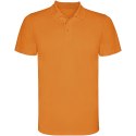 Monzha sportowa koszulka dziecięca polo z krótkim rękawem fluor orange (K04043LM)