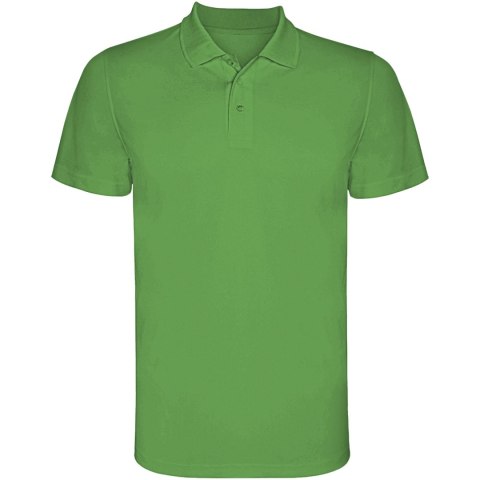 Monzha sportowa koszulka męska polo z krótkim rękawem green fern