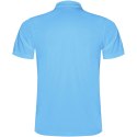 Monzha sportowa koszulka męska polo z krótkim rękawem turkusowy (R04044U6)