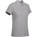 Prince polo damska z krótkim rękawem marl grey Prince polo damska z krótkim rękawem marl grey