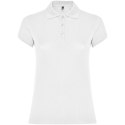Star koszulka damska polo z krótkim rękawem biały (R66341Z6)