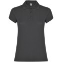 Star koszulka damska polo z krótkim rękawem dark lead (R66344B1)