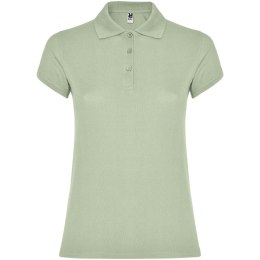 Star koszulka damska polo z krótkim rękawem mist green (R66345Q4)