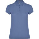 Star koszulka damska polo z krótkim rękawem riviera blue (R66341V4)