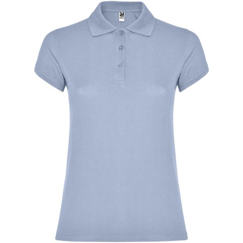 Star koszulka damska polo z krótkim rękawem zen blue (R66341W5)