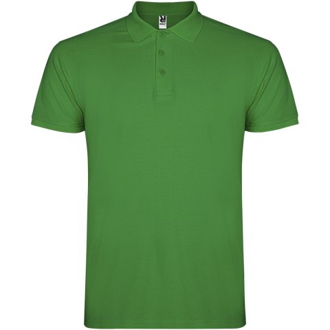 Star koszulka dziecięca polo z krótkim rękawem tropical green (K66385UG)