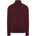 Ulan bluza unisex z zamkiem błyskawicznym na całej długości garnet