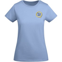 Breda koszulka damska z krótkim rękawem błękitny (R66992H3)