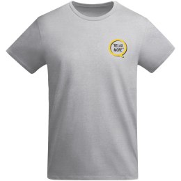 Breda koszulka męska z krótkim rękawem marl grey (R66982U3)