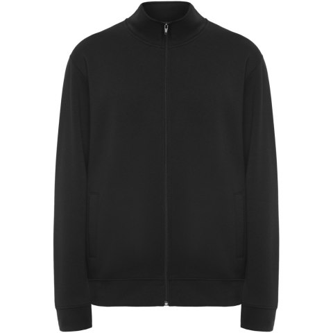 Ulan bluza unisex z zamkiem błyskawicznym na całej długości czarny Ulan bluza unisex z zamkiem błyskawicznym na całej długości czarny