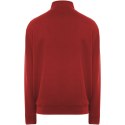 Ulan bluza unisex z zamkiem błyskawicznym na całej długości czerwony