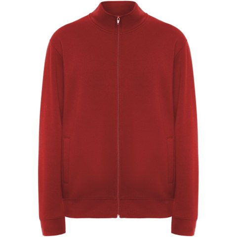Ulan bluza unisex z zamkiem błyskawicznym na całej długości czerwony Ulan bluza unisex z zamkiem błyskawicznym na całej długości czerwony
