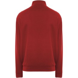 Ulan bluza unisex z zamkiem błyskawicznym na całej długości czerwony
