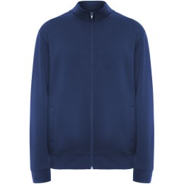 Ulan bluza unisex z zamkiem błyskawicznym na całej długości royal