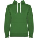 Urban damska bluza z kapturem kelly green / white
