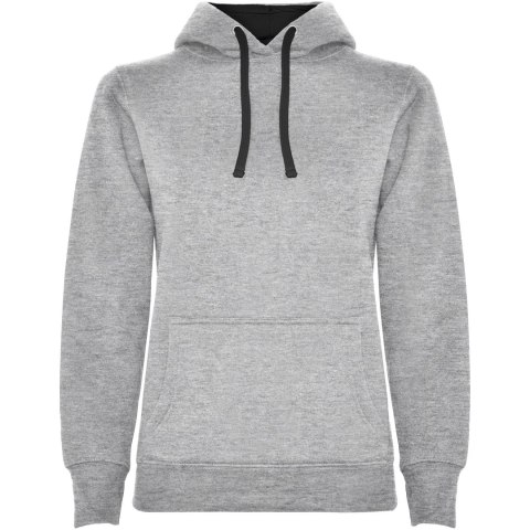 Urban damska bluza z kapturem marl grey / black Urban damska bluza z kapturem marl grey / black