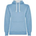Urban damska bluza z kapturem sky blue / white