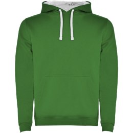 Urban męska bluza z kapturem kelly green / white