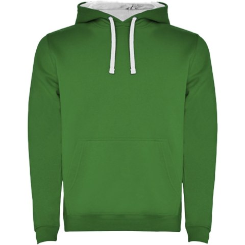 Urban męska bluza z kapturem kelly green / white Urban męska bluza z kapturem kelly green / white