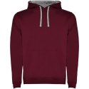Urban męska bluza z kapturem maroon / marl grey