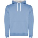Urban męska bluza z kapturem sky blue / white
