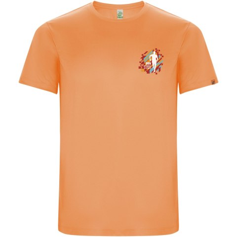 Imola sportowa koszulka męska z krótkim rękawem fluor orange Imola sportowa koszulka męska z krótkim rękawem fluor orange